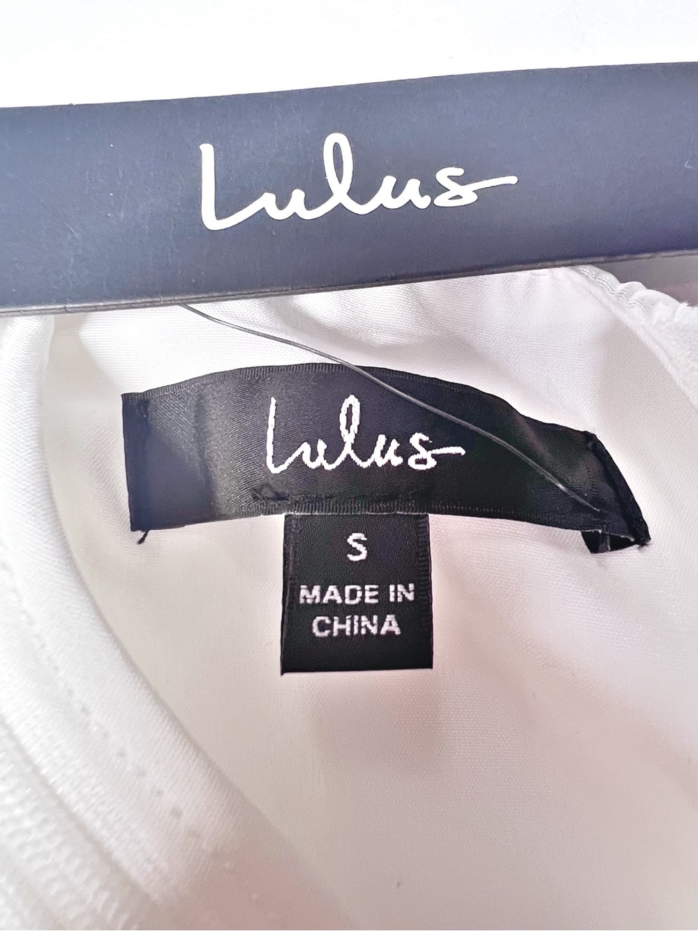 Lulus Exquisite Moments White Floral Jacquard Sleeveless Mini Dress Size S NWT - Picture 8 of 10